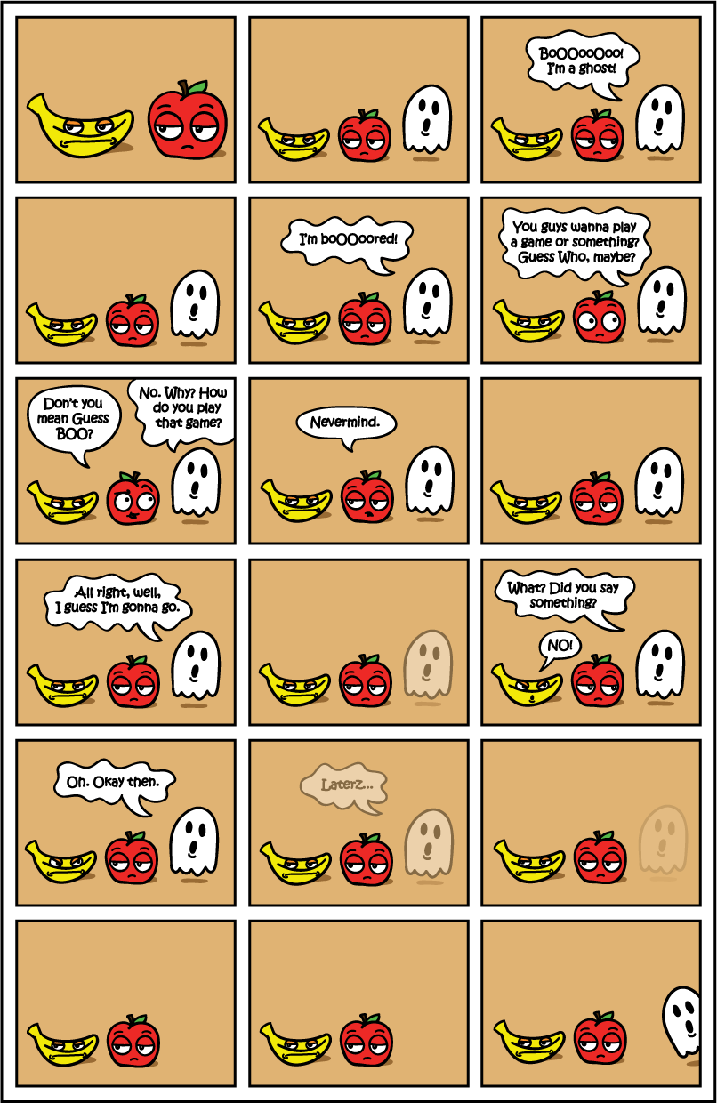 Socially Awkward Ghost